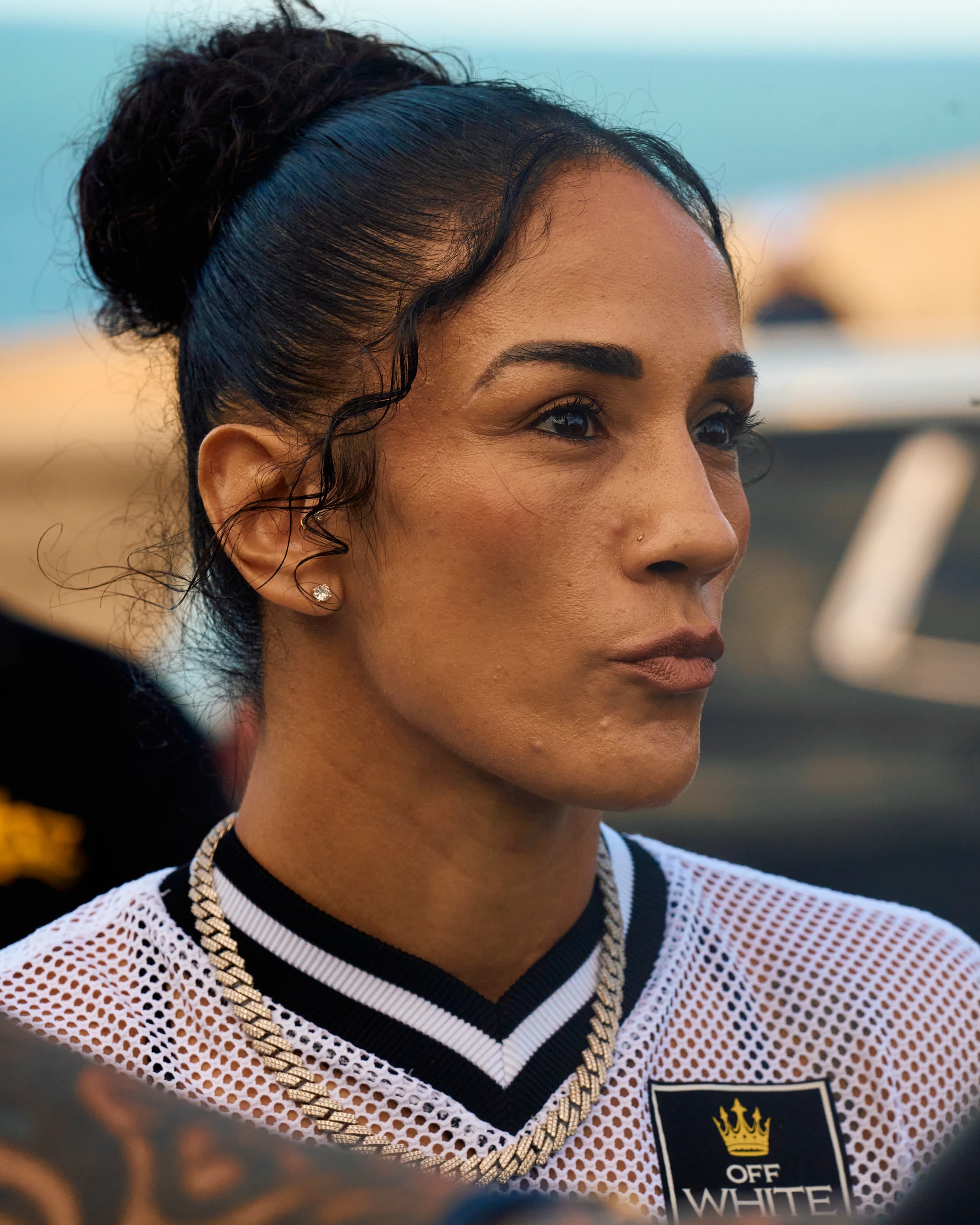 Photos: Serrano vs Tellez first faceoff at pre-fight presser