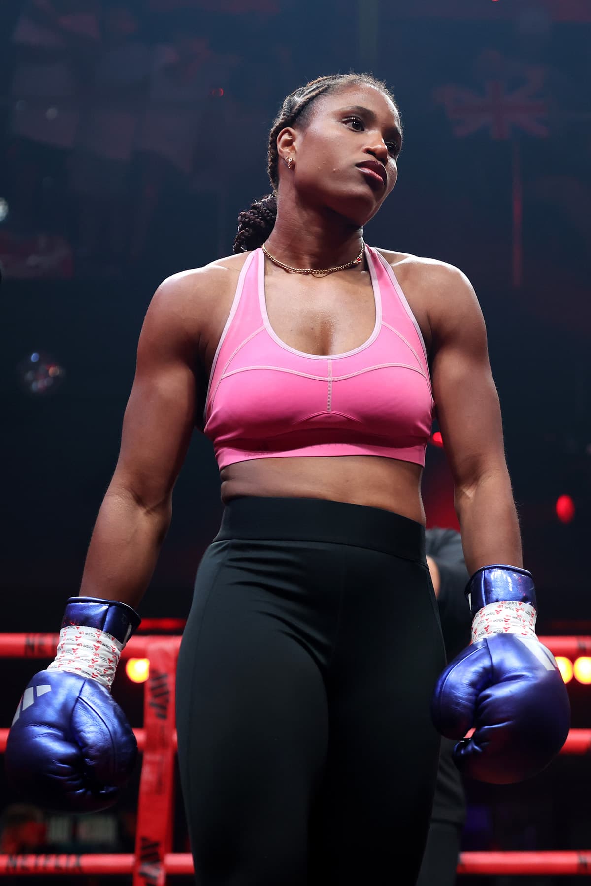 Caroline Dubois during an open workout