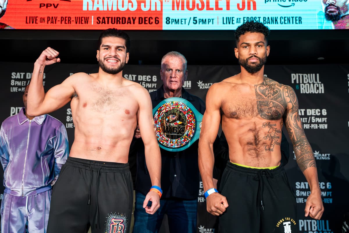 Jesus Alejandro Ramos Jr and Shane Mosley Jr
