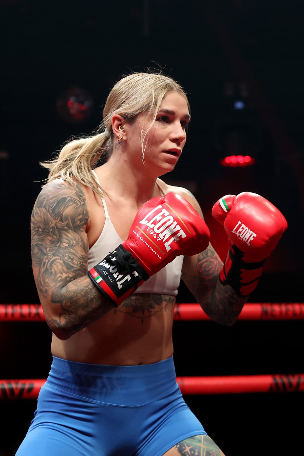 Leila Beaudoin during an open workout