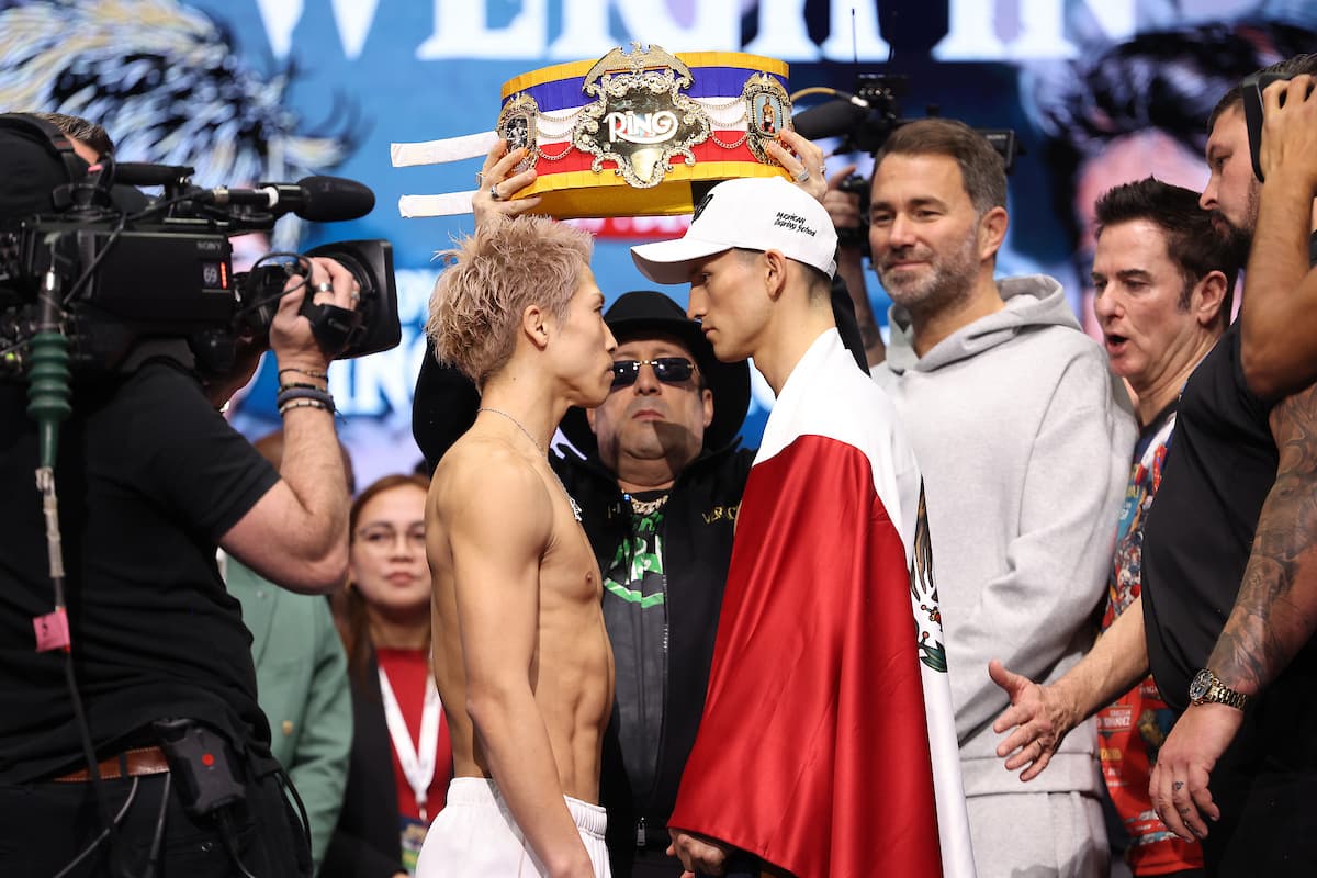 Naoya Inoue and David Picasso face off