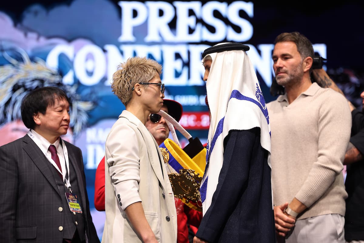 Naoya Inoue and David Picasso face off