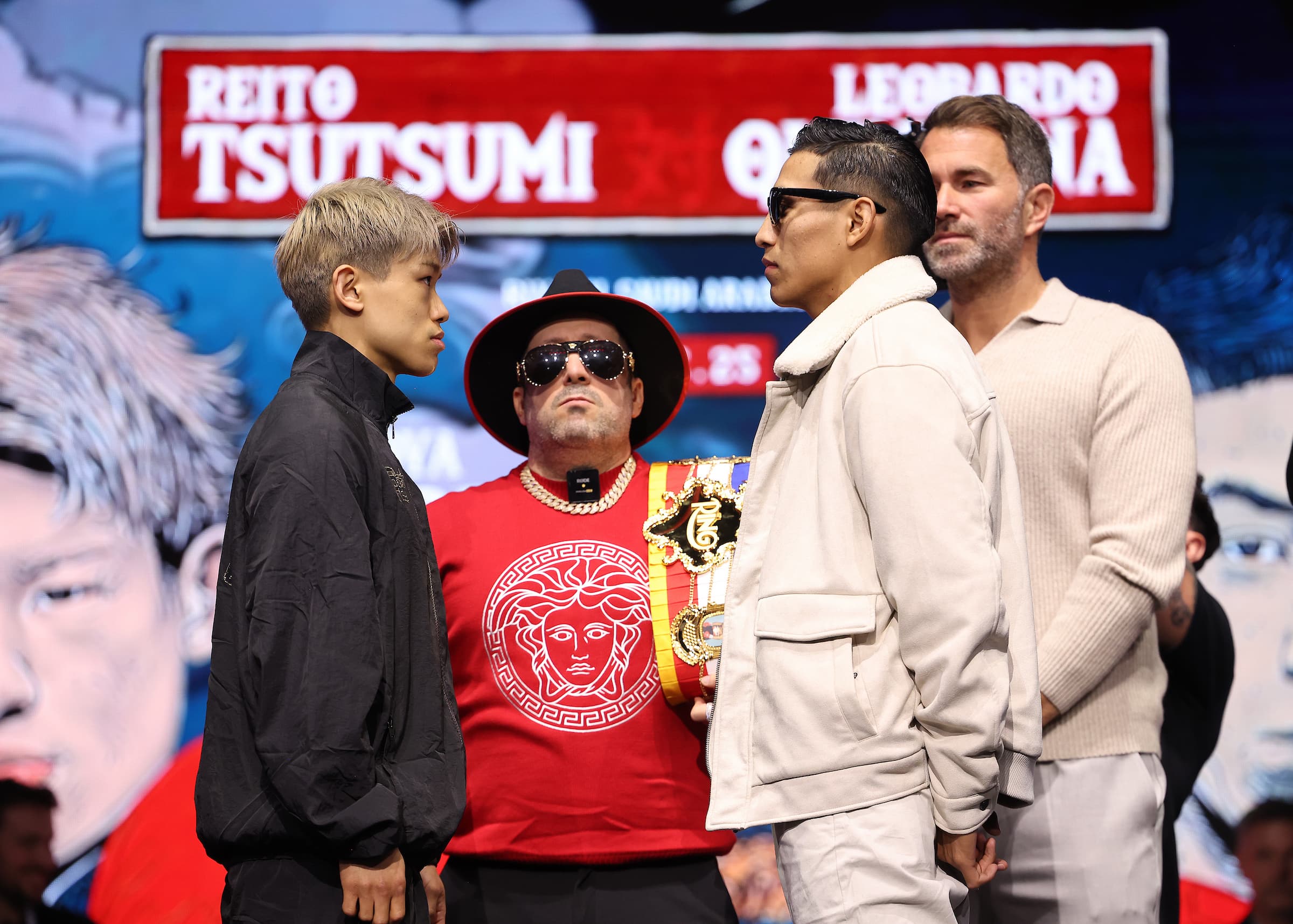 Reito Tsutsumi and Leobardo Quintana Sanchez face off