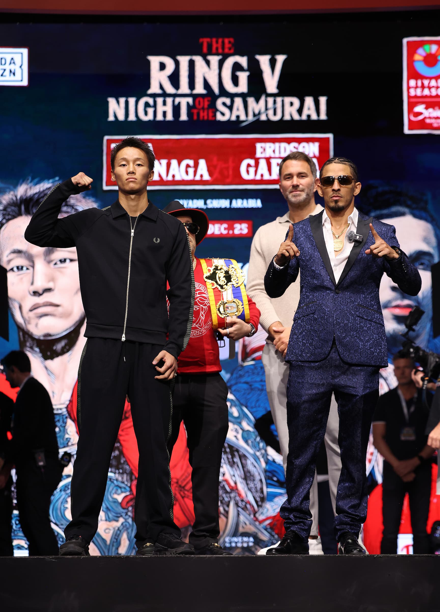 Taiga Imanaga and Eridson Garcia