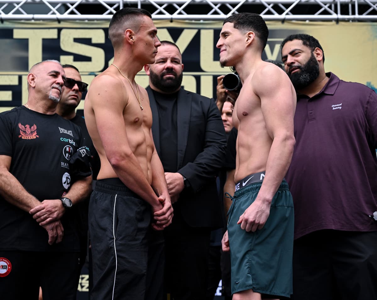 Tim Tszyu and Anthony Velazquez face off