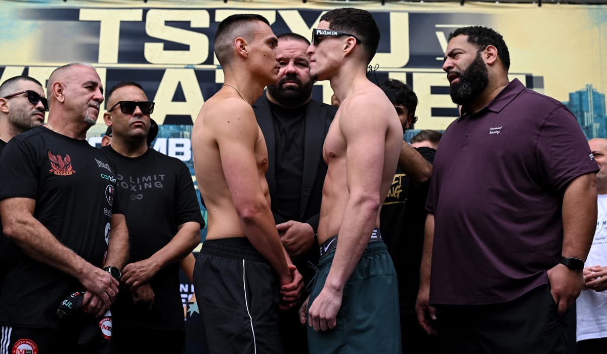 Tim Tszyu and Anthony Velazquez face off