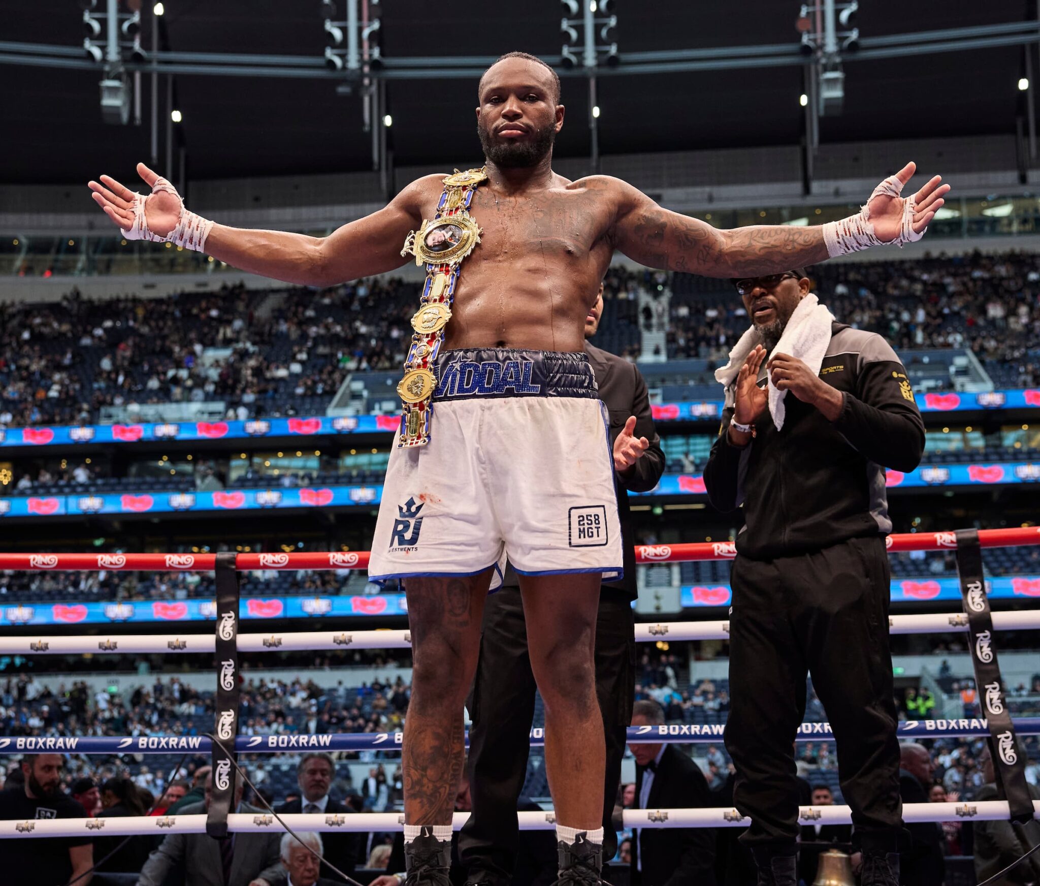 Viddal Riley joins MF Pro - New pro boxing promotion from Misfits ...