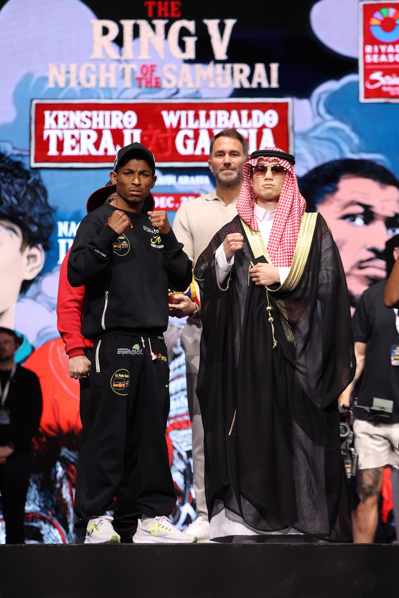 Willibaldo Garcia Perez and Kenshiro Teraji