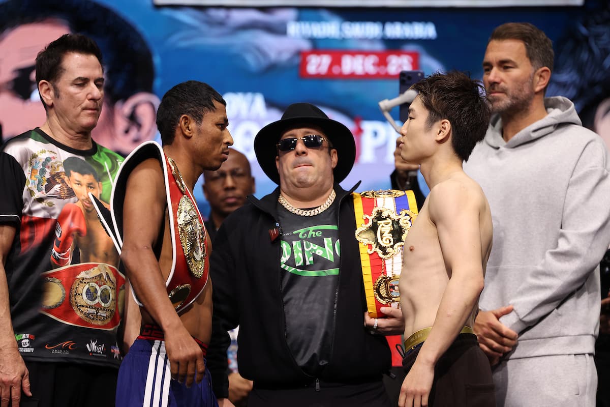 Willibaldo Garcia Perez and Kenshiro Teraji face off