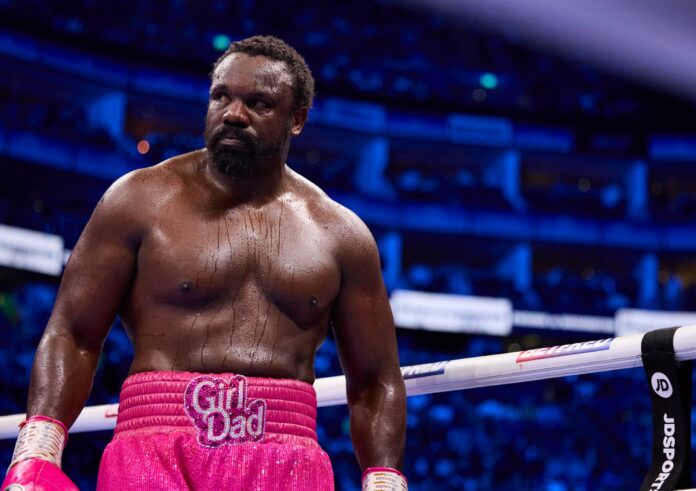 Derek Chisora during his boxing match at The O2 Arena in London