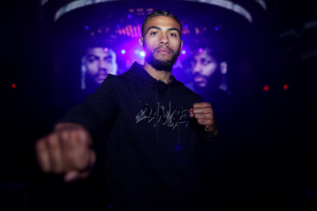 Raymond Muratalla during the Fight Week kickoff ahead of his bout against Andy Cruz