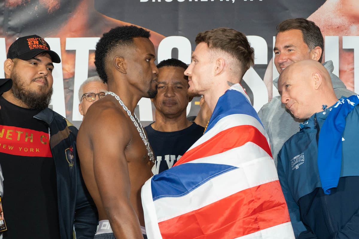 Subriel Matias and Dalton Smith face off