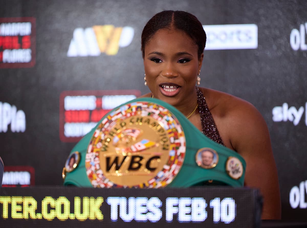 Caroline Dubois during a kickoff press conference in London