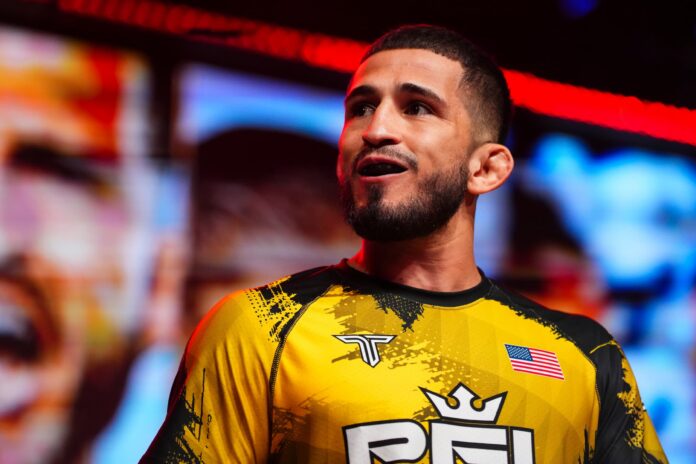 Sergio Pettis during his MMA bout at PFL Chicago