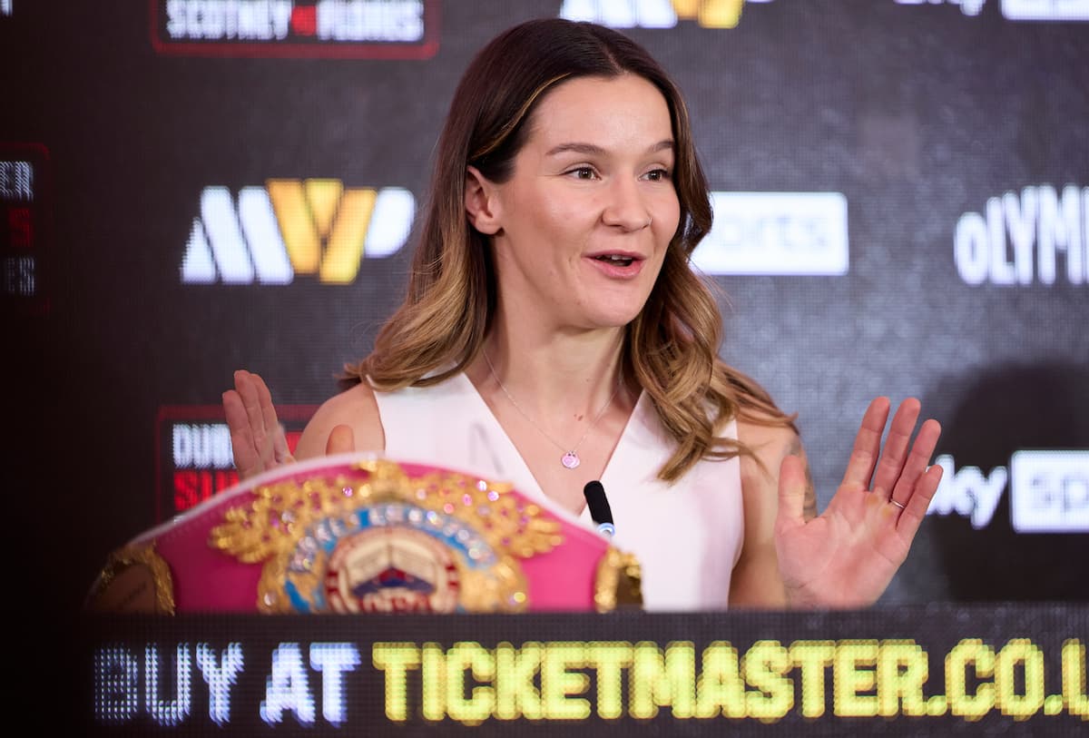 Terri Harper during a kickoff press conference in London