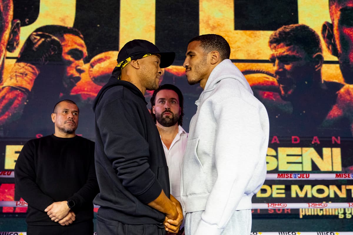 Isaac Chilemba and Lenar Perez face off