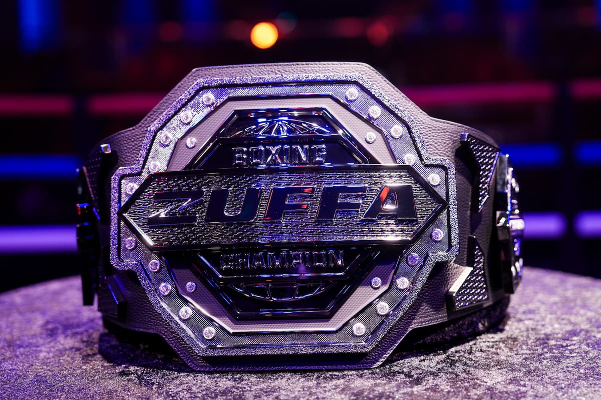 Zuffa Boxing Championship belt