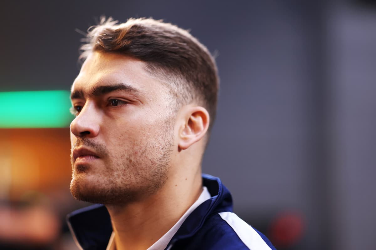 Oscar Duarte during a media workout