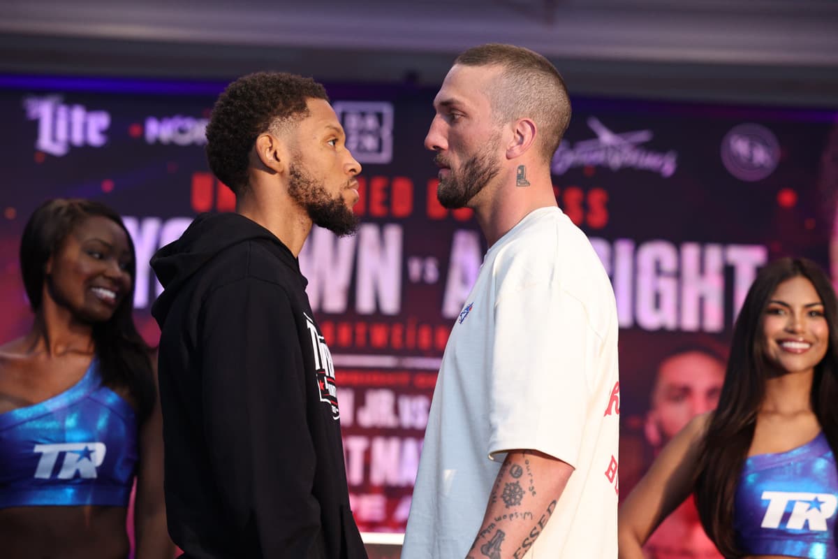 Brian Norman Jr. and Josh Wagner face off at press conference