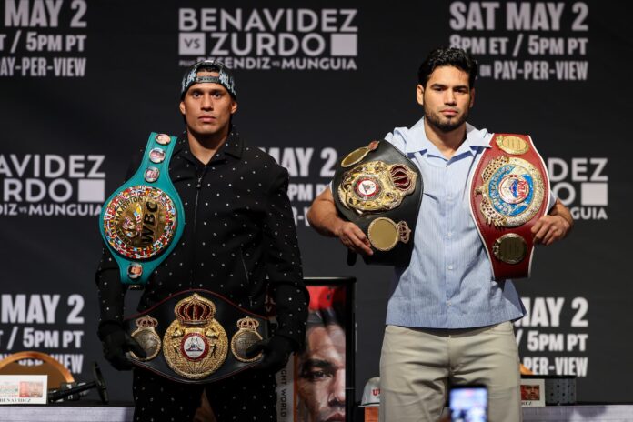 David Benavidez and Gilberto 