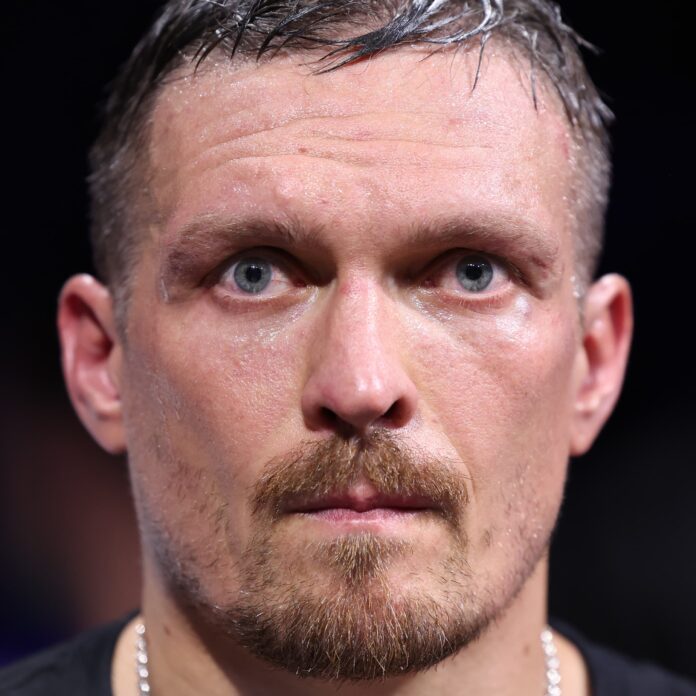 Oleksandr Usyk after his victory
