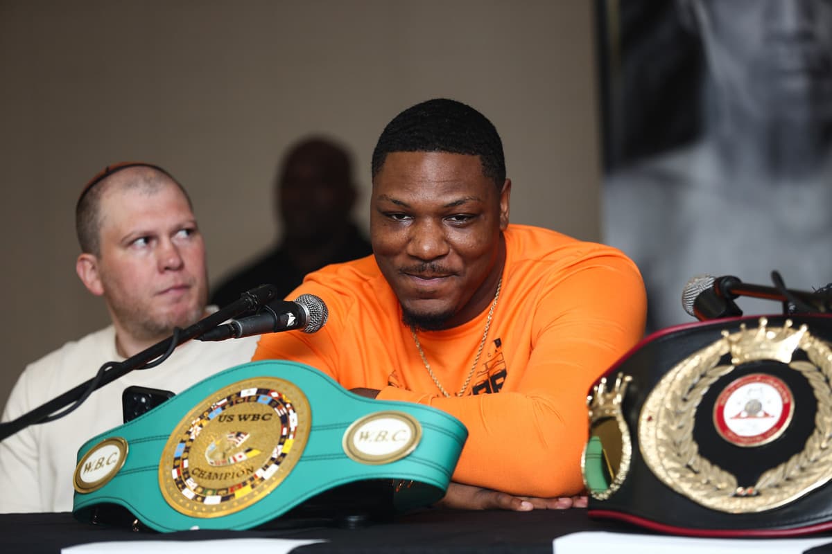 Pryce Taylor during press conference