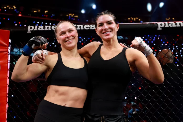 Photos: Ronda Rousey submits Gina Carano in 17 seconds - FIGHTMAG