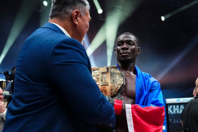 Thad Jean after his PFL MMA victory