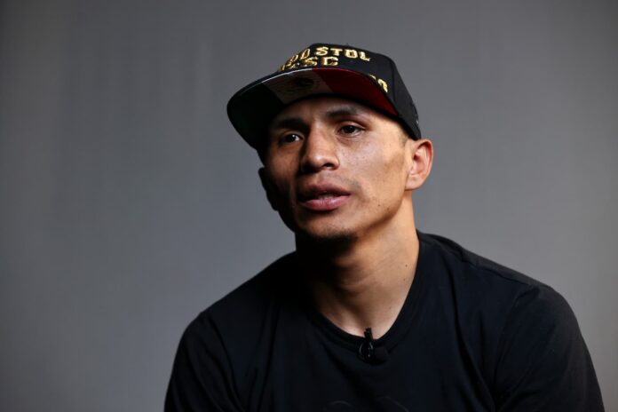 Mauricio Lara behind the scenes ahead of his bout