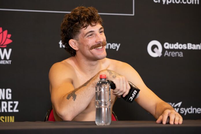 Quillan Salkilld at the UFC 312 post-fight press conference