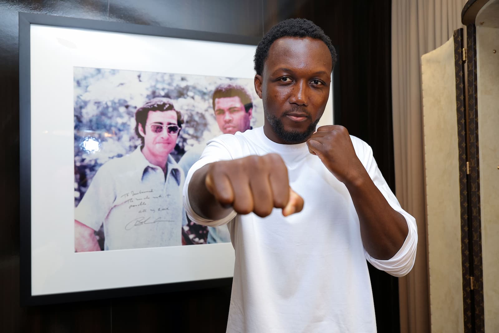 Abass Baraou faces Giovani Santillan in Oceanside, California in September Abass Baraou faces Giovani Santillan in Oceanside, California in September
