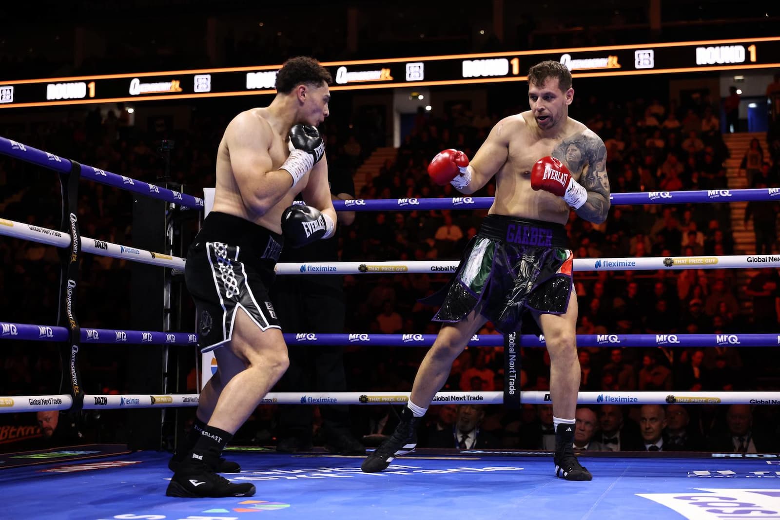 Video: Adam Olaniyan drops and stops Dan Garber