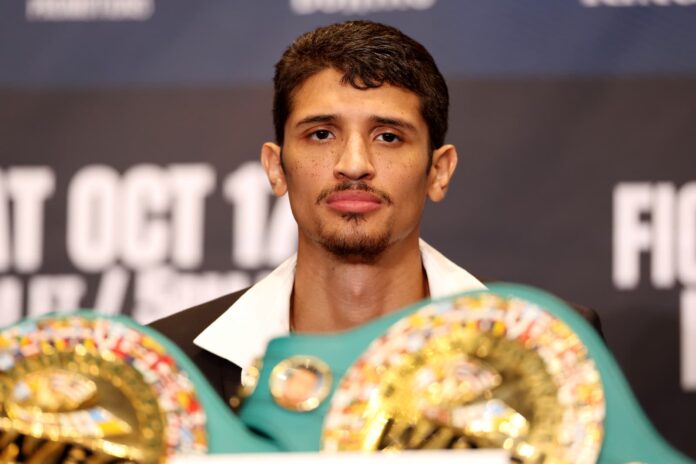 Sebastian Fundora during the press conference